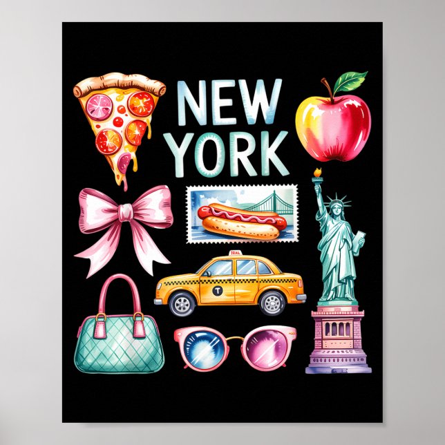 Poster New York Trip - Girls Trip  (Frente)