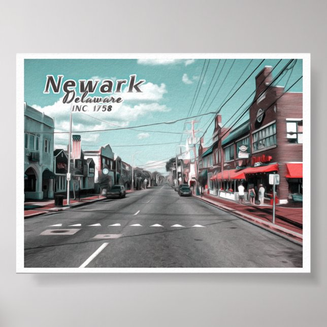 POSTER NEWARK DELAWARE (Frente)