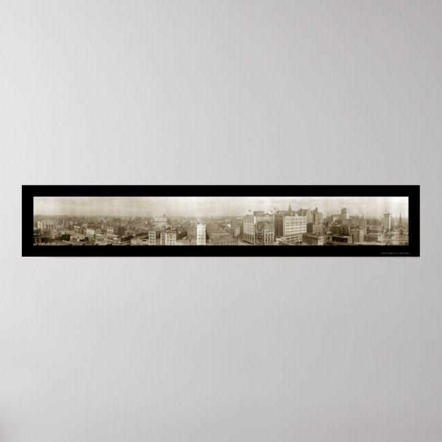 Póster Newark, Nova Jersey Foto 1912 (Frente)