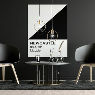 Póster Newcastle Magpie - Largura do Cheio