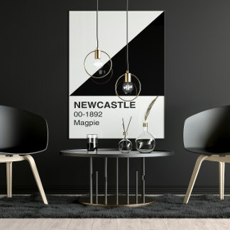 Póster Newcastle Magpie - Largura do Cheio