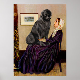Póster Newfie 1 - Assobiadora Mãe
