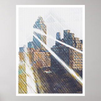 Póster NEWYORK Sun-Rized