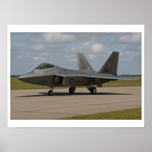 Poster Next-gen RNZAF fighter (Frente)