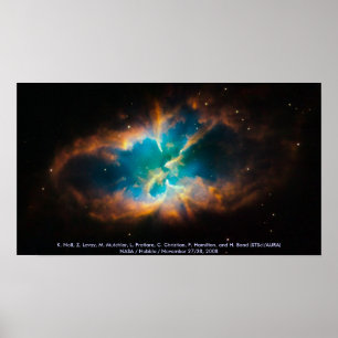 Póster NGC 2818/Nebulosa Planetária
