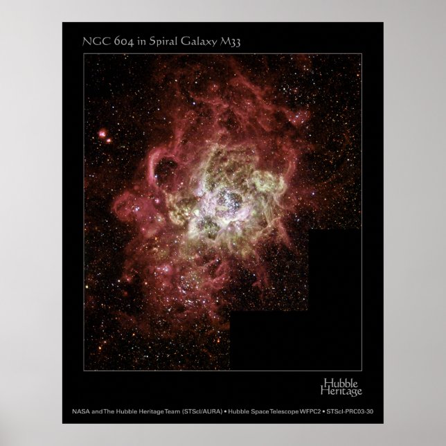 PÓSTER NGC 604 (Frente)