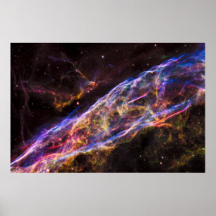 Poster Ngc 6960, A Nebulosa da Bruxa.