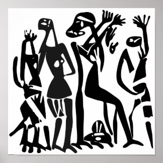 Poster NGUWARA | Talismã de Arte de Poder e Suporte Unive