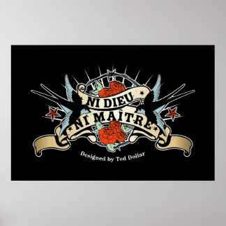 Póster Ni Dieu Ni MAITRE