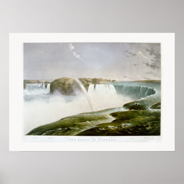 Poster , Niagara cai (Frente)