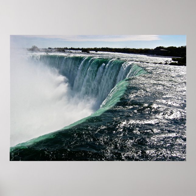 Póster Niagara cai (Frente)