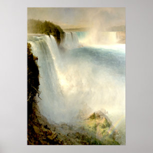 Poster Niagara Falls, Lado Americano por Igreja Frederica