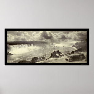 Póster Niagara Falls, Nova Foto 1909