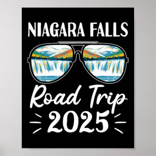 Poster Niagara Falls Road Trip 2025 Sungles Family Vacati