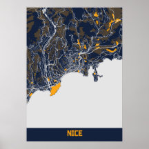 Nice - França Bluefresh City Map