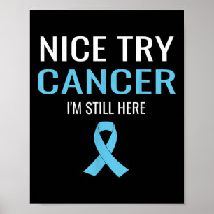 Poster Nice Tente a consciência do Cancer de próstata do 