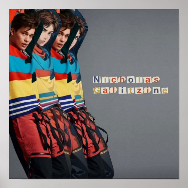 Poster Nicholas Galitzine (Frente)