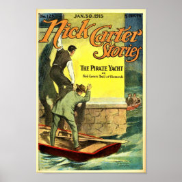 Poster Nick Carter Stories 125 - The Pirate Yacht