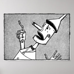 Póster Nick Chopper, o Tin Woodman