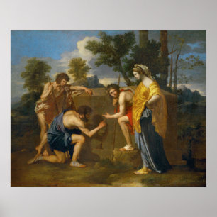 Póster Nicolas Poussin - e no ego do Arcadia