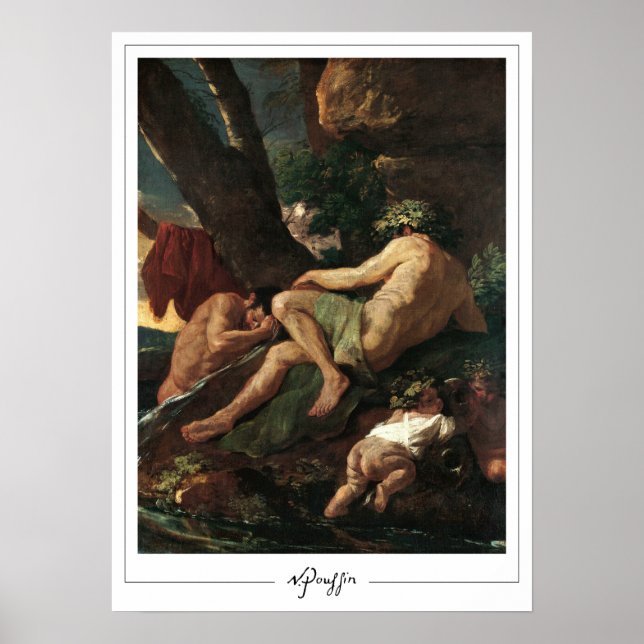 Poster Nicolas Poussin Zedign Cartaz de Arte #108 (Frente)