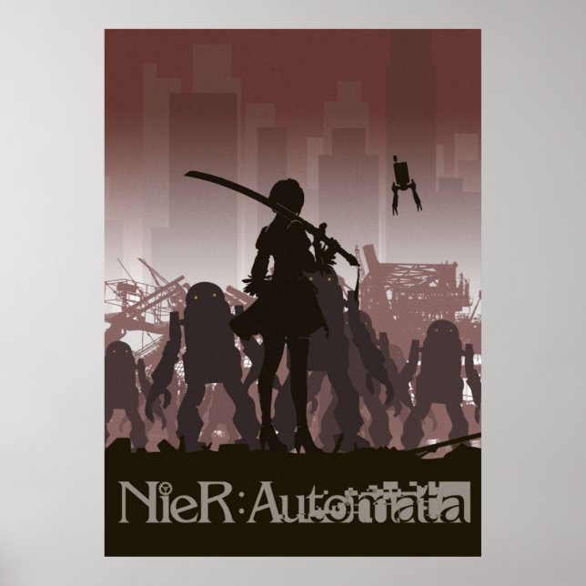 Poster Nier Automata (Frente)