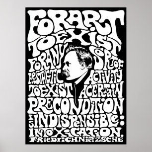 Poster Nietzsche - arte