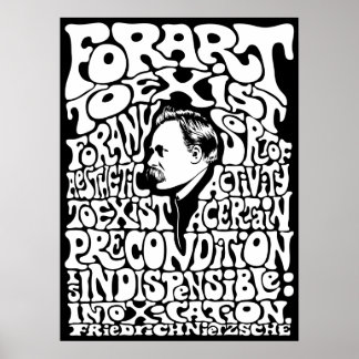 Poster Nietzsche - Arte