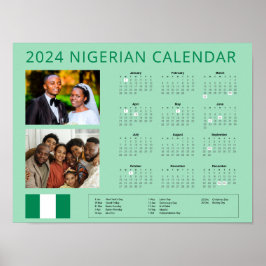 Poster Nigéria | Inserir Foto 2024 Celebração nigeriana