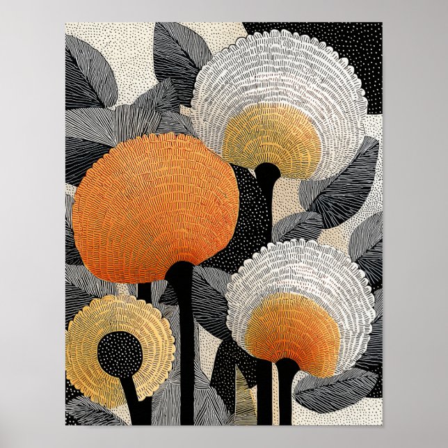 Poster Night Bloom #10 - Download Digital 4x5 (Frente)