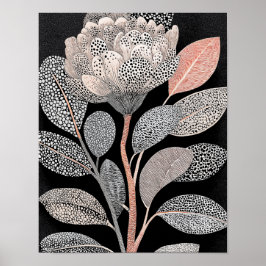 Poster Night Bloom #12 = Download Digital 4x5