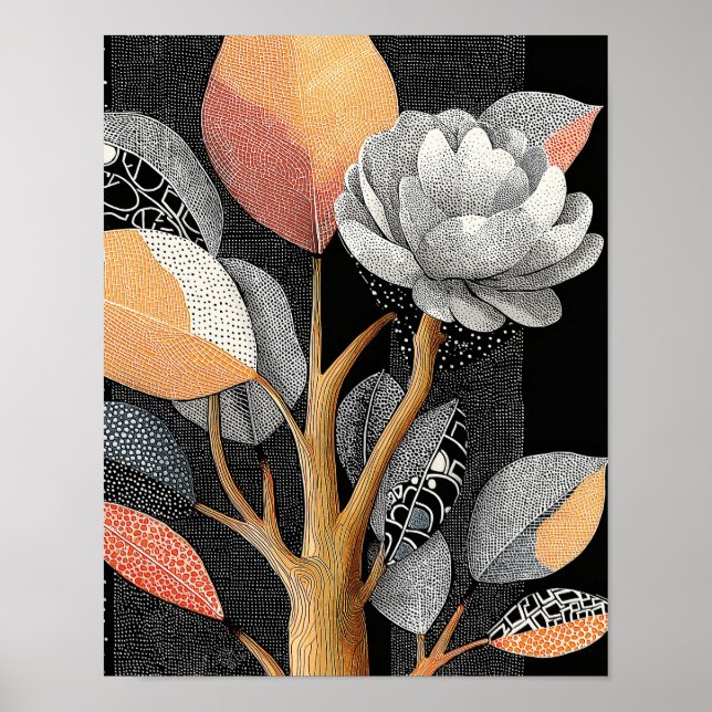 Poster Night Bloom #13 - Download Digital 4X5 (Frente)
