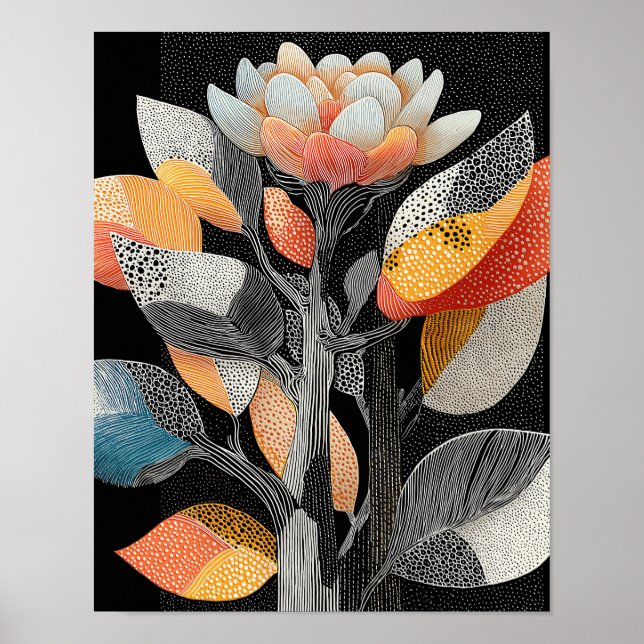 Poster Night Bloom #18 - Download Digital (Frente)