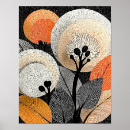 Poster Night Bloom #1 - Download Digital 4x5