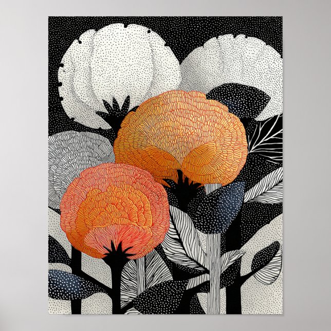 Poster Night Bloom #2 - Download Digital 4x5 (Frente)