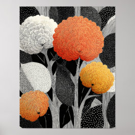 Poster Night Bloom #5 - Download Digital 4x5