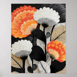 Poster Night Bloom #8 - Download Digital 4x5