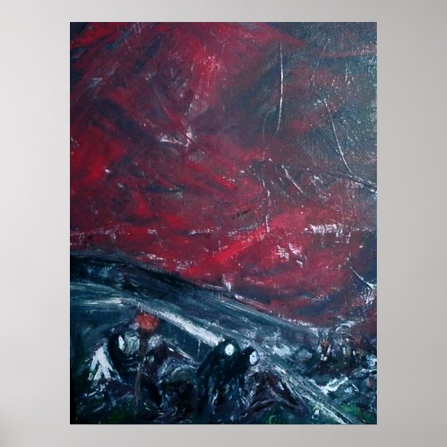 POSTER NIGHT RIDERS (Frente)