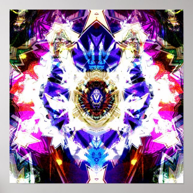 Póster Night Sky Mandala 1 (Frente)