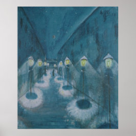 Poster Night Street (Street By Night) (1922) Walter Grama