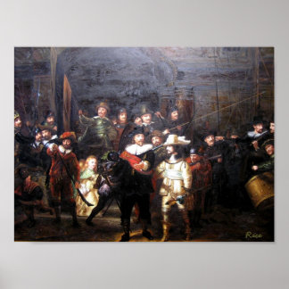 Poster Night Watch - Rembrandt