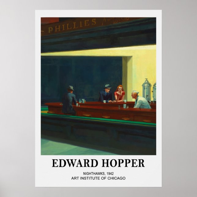 Poster Nighthawks, 1942 (Frente)