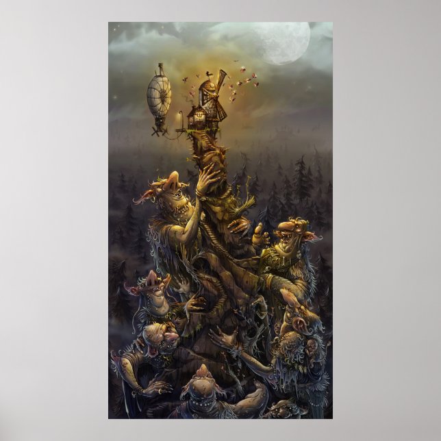 Póster Nightraid (Frente)