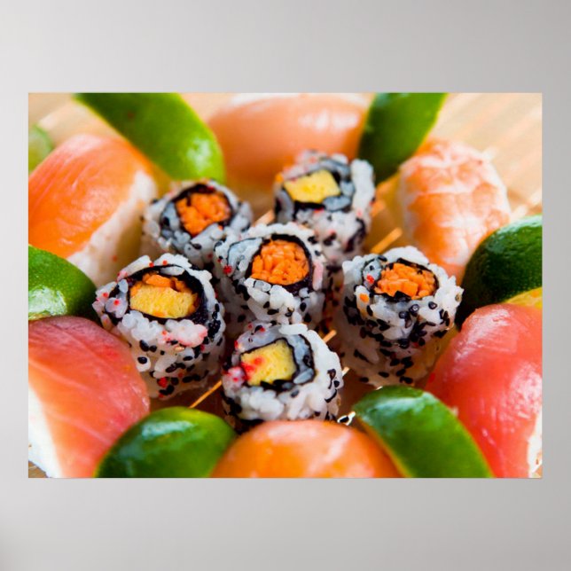 Poster Nigiri e Maki (Frente)