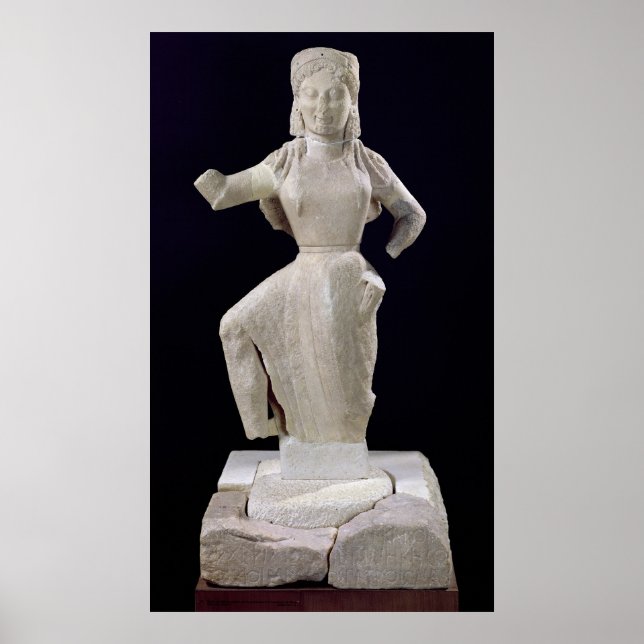 Póster Nike, de Delos, c.550 BC (Frente)