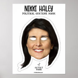 Poster Nikki Haley Costume Mask