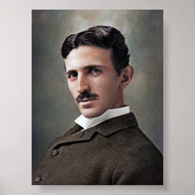 Poster Nikola Tesla (Frente)