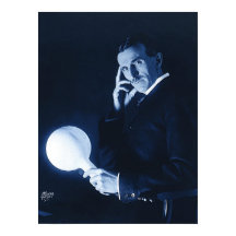Nikola Tesla Demonstrando Energia Sem Fio C 1900