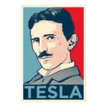 Nikola Tesla Hope Retrato