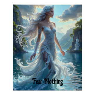 Póster Ninfa-água